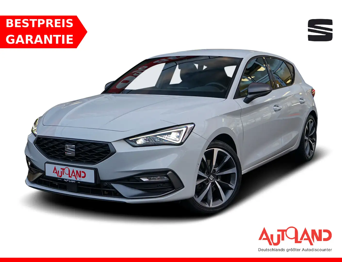 SEAT Leon 1.5 TSI FR DSG LED Navi ACC Kamera Keyless Blanco - 1