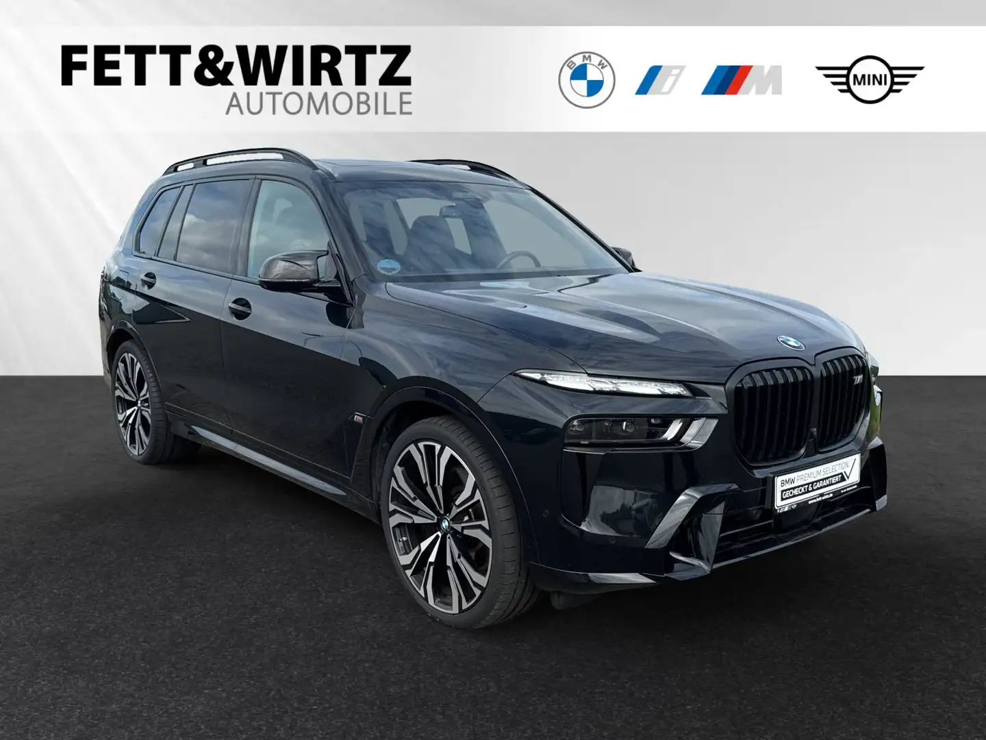 BMW X7 M 60i AHK|SkyLounge|Bowers&Wilkins Schwarz - 1
