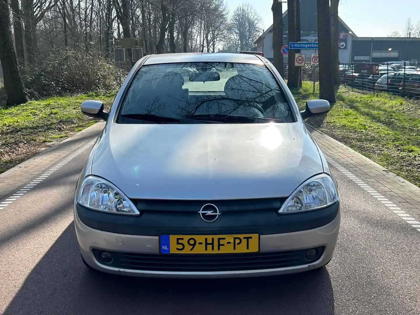 Opel Corsa 1.4-16V Elegance AUTOMAAT!AIRCO!APK!KOOPJE! Grijs - 2