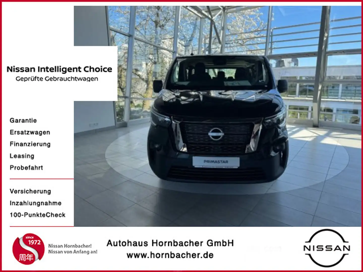 Nissan Primastar 2,8t dCI 170 L1H1 N-Connecta Schwarz - 1