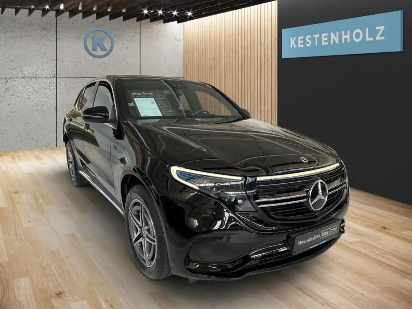 Mercedes-Benz EQC 400 4MATIC AMG Line *MBUX*AHK*STHZ*NAVI*SHZ* Noir - 2