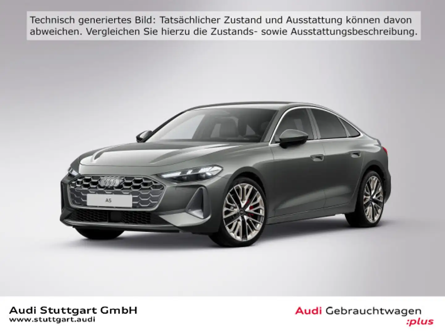 Audi A5 TDI quattro 150 kW S t Grau - 1