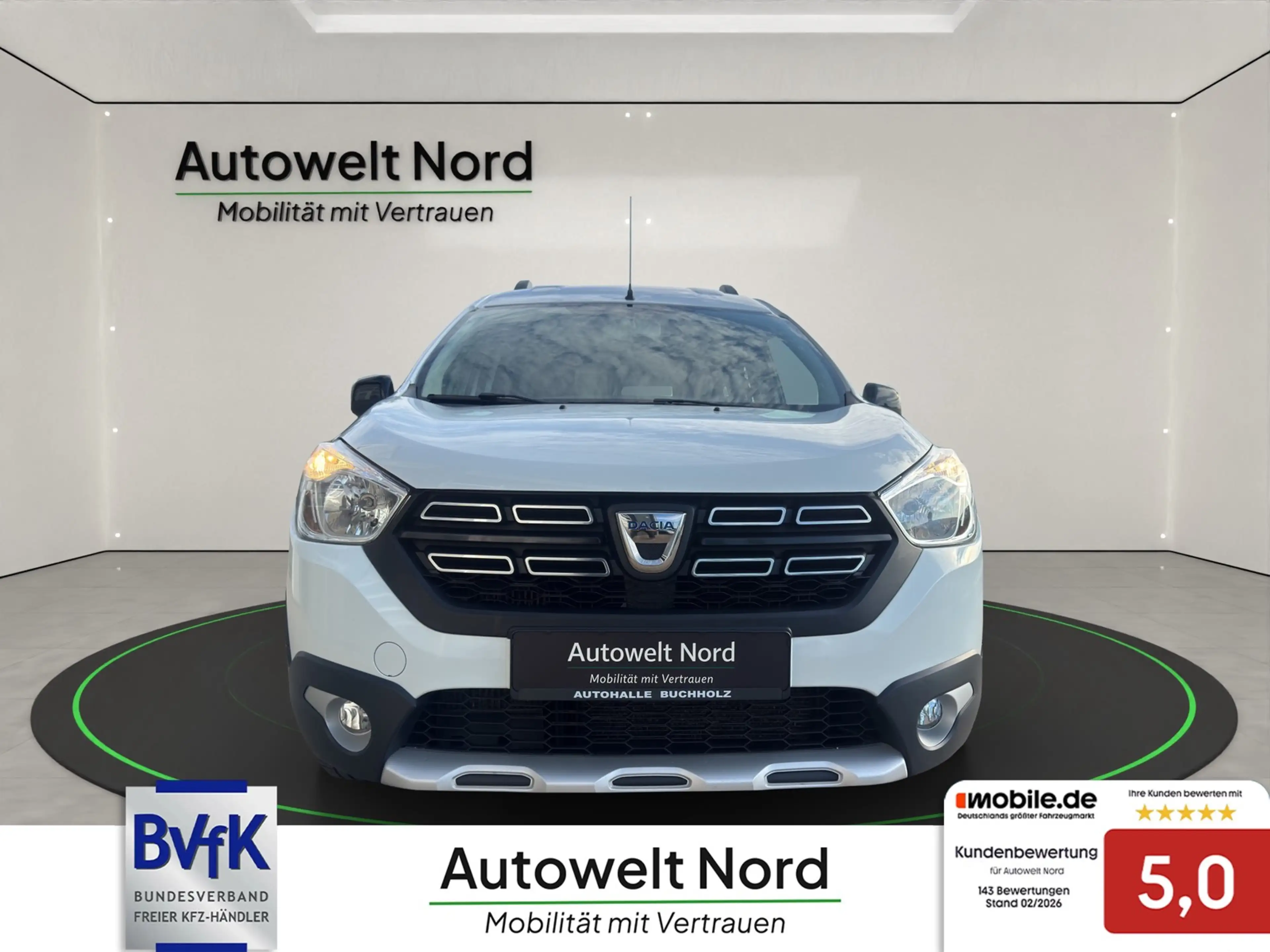 Dacia Dokker Stepway Celebration~AHK~SHZ~NAVIGATION~TEMPOM~R-KA — photo 2