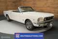 Ford Mustang Cabriolet 1966 | Route 66 auctions Blanc - thumbnail 1