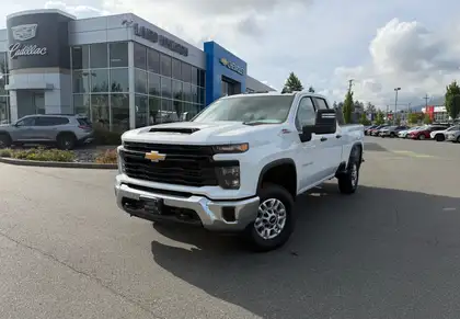 White 2026 Chevrolet Silverado 2500HD Pickup Truck Four-Wheel Drive Automatic