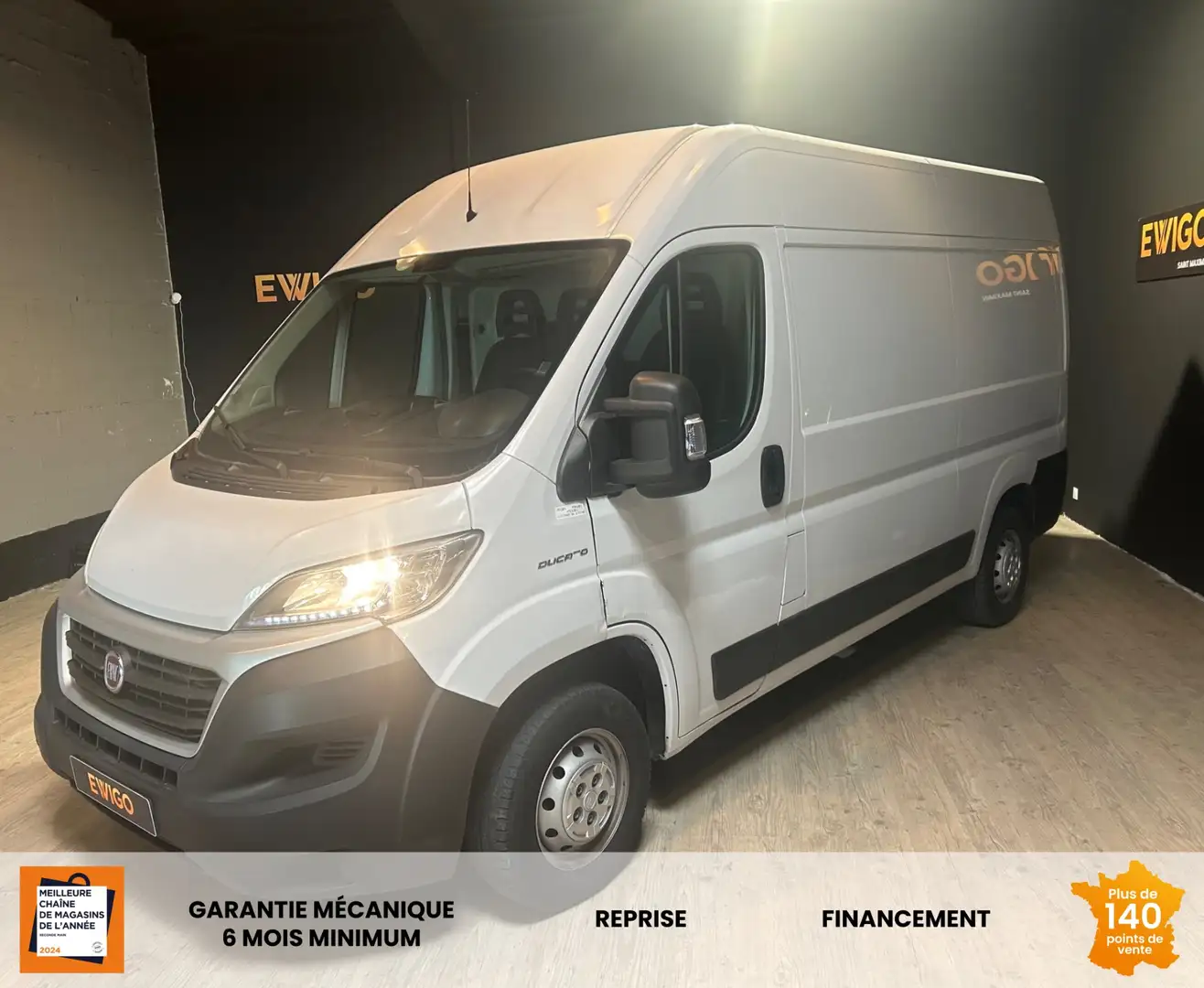 Fiat Ducato COMBI 2.3 MJT 130ch H2L2 TVA RÉCUPÉRABLE 9991 HT - 1