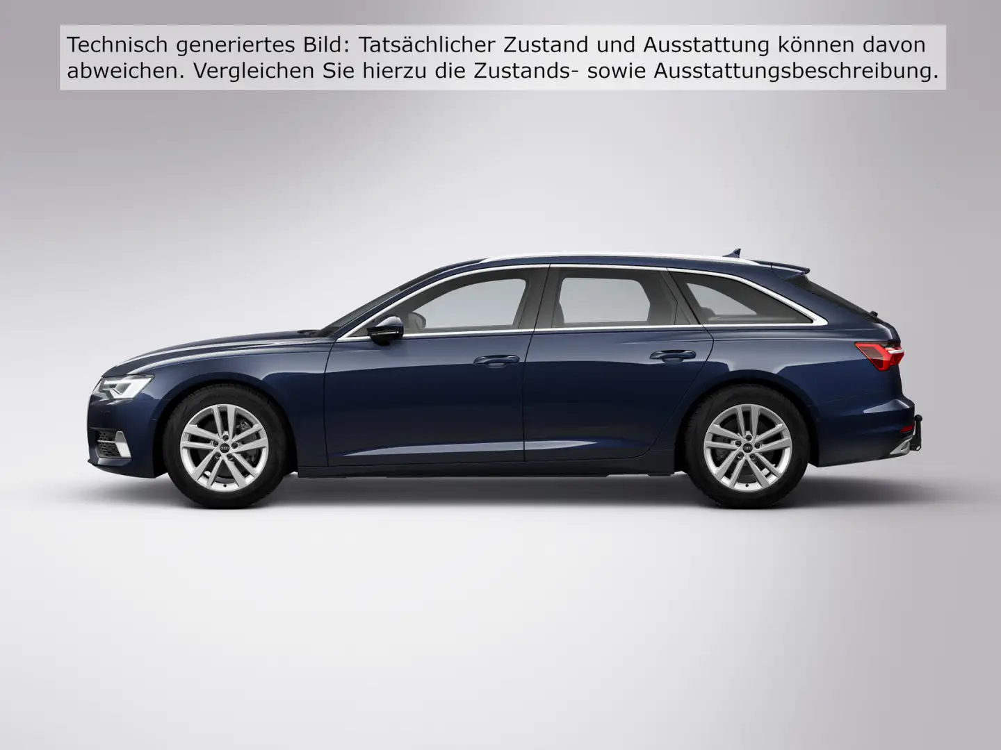 Audi A6 45 TFSI advanced AHK*LED*Virtual*360° Blau - 2