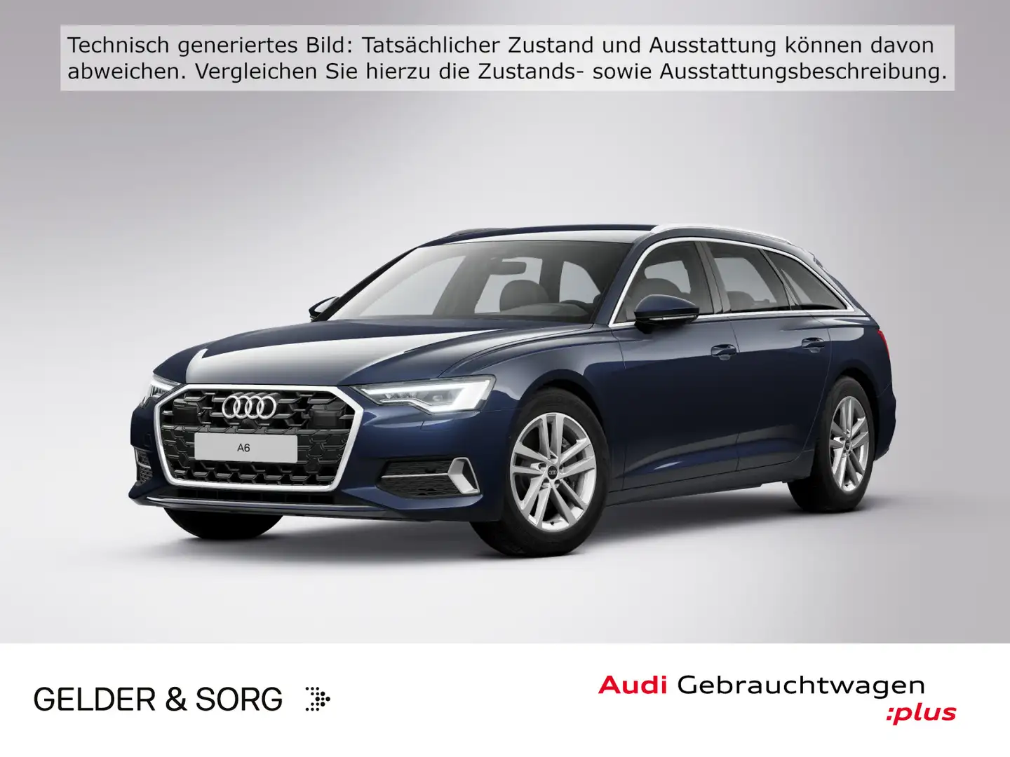 Audi A6 45 TFSI advanced AHK*LED*Virtual*360° Blau - 1