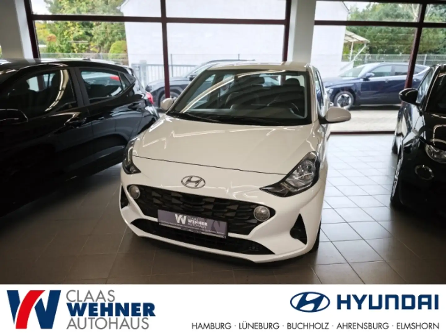 Hyundai i10 Hyundai i 10 (MJ22) 1.0 Benzin A/T Trend Apple Car Weiß - 1
