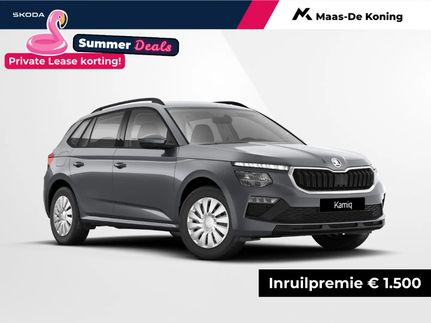 Skoda Kamiq Essence 1.0 TSI 85 kW / 115 PK SUV 6 versn. Hand T Grijs - 1
