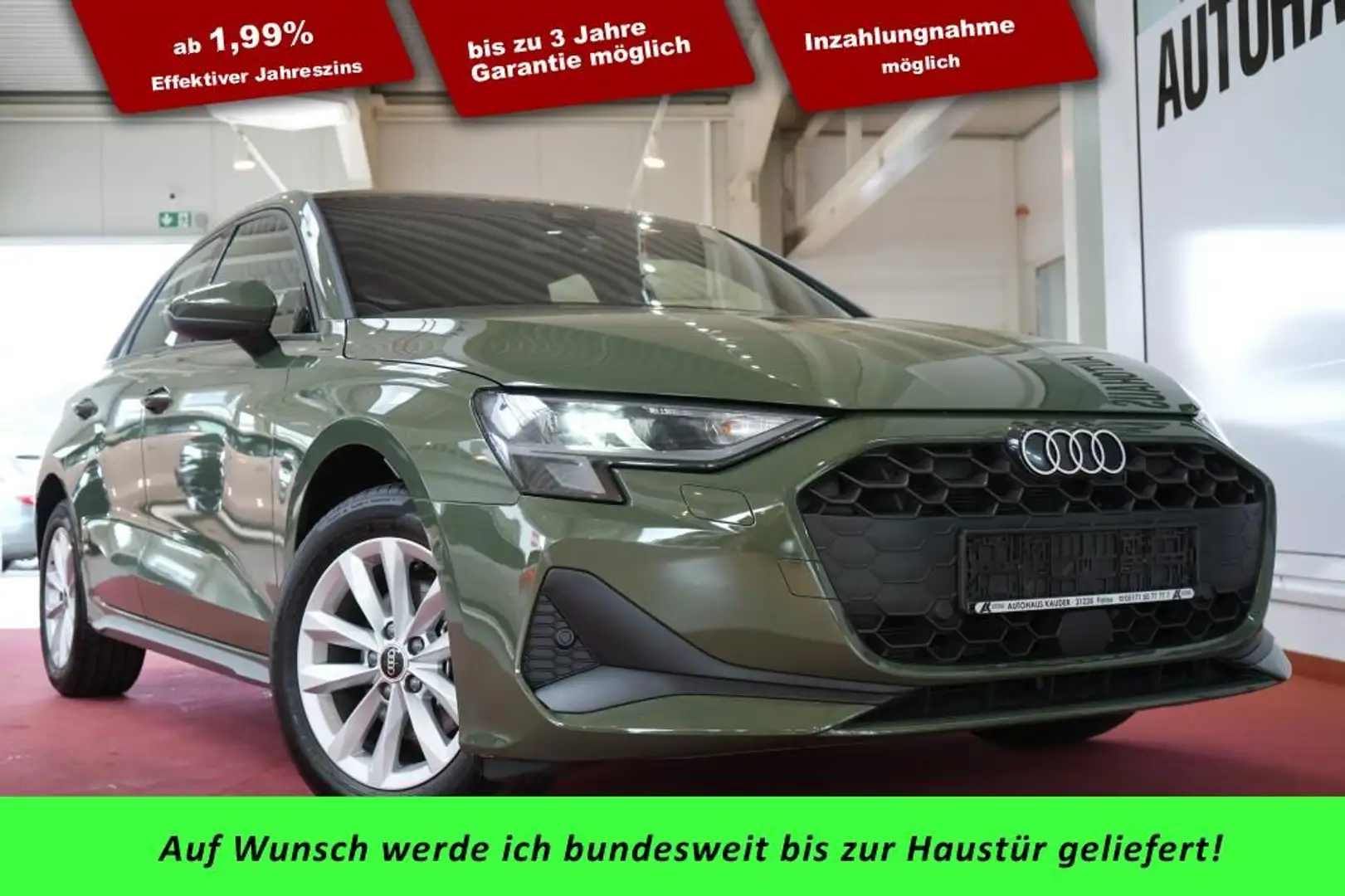 Audi A3 35 TFSI Sportback *Virtual*Kamera*CarPlay*ACC Groen - 1