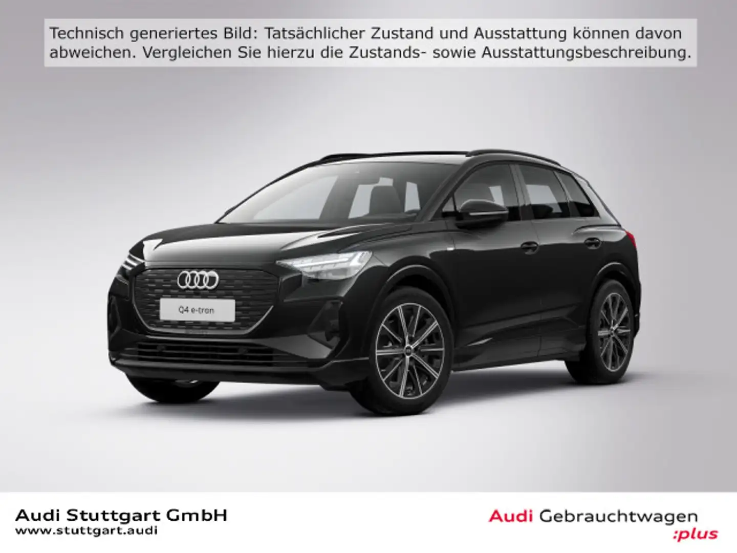 Audi Q4 e-tron Q4 40 e-tron S line AHK Matrix Pano SONOS 20" Schwarz - 1
