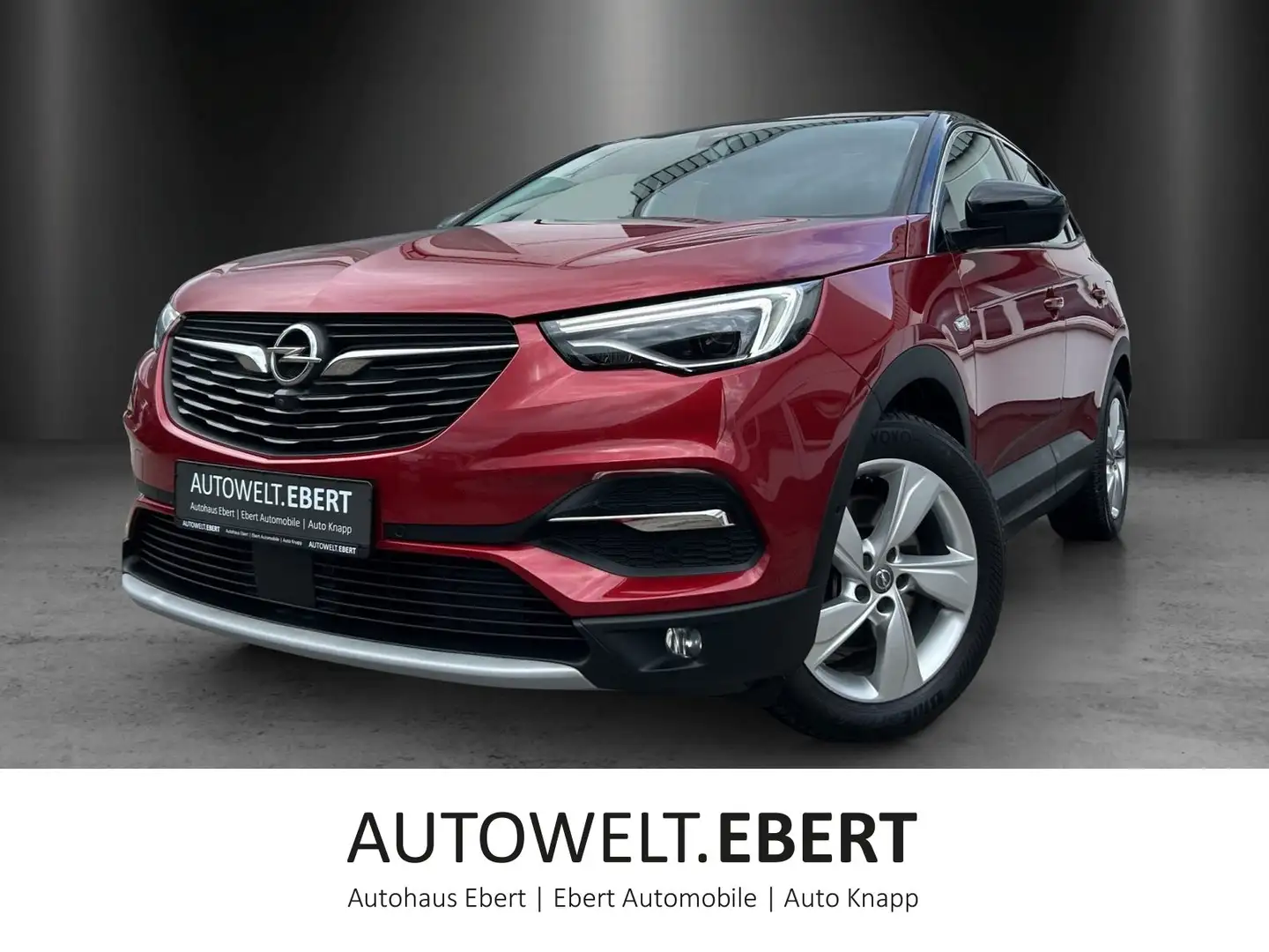 Opel Grandland X 1.6 Turbo Hybrid/SITZBELÜFTUNG/360°K Rot - 1