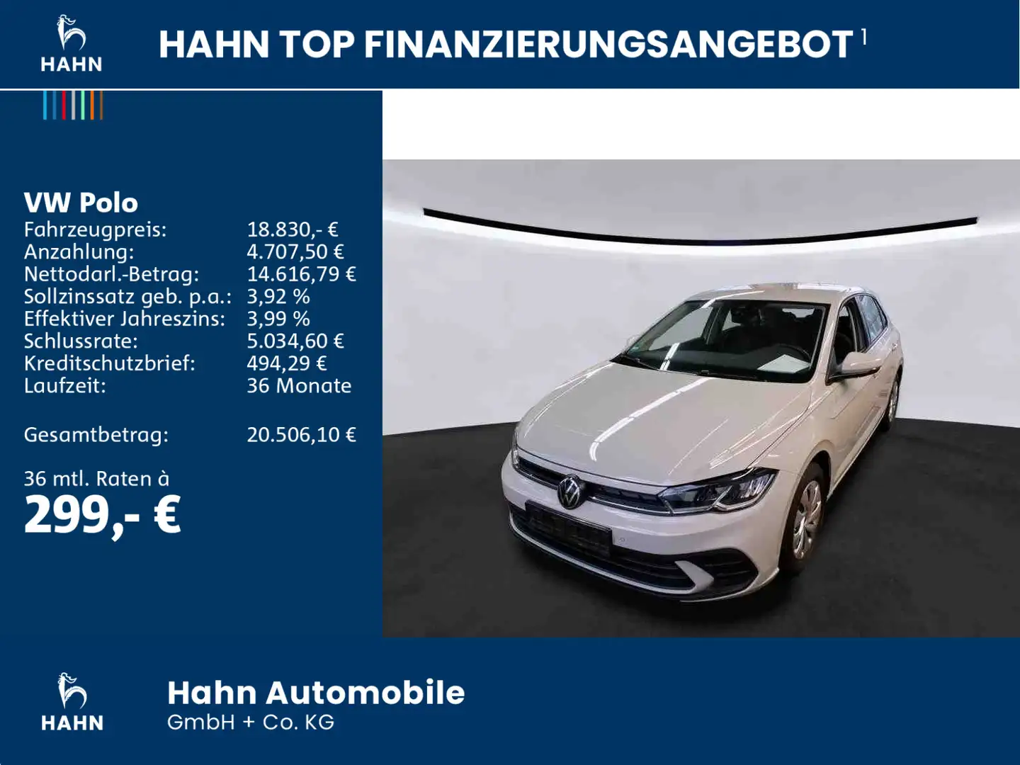 Volkswagen Polo 1.0 TSI DSG Life LED Klima Einparkhilfe ZV Grau - 2