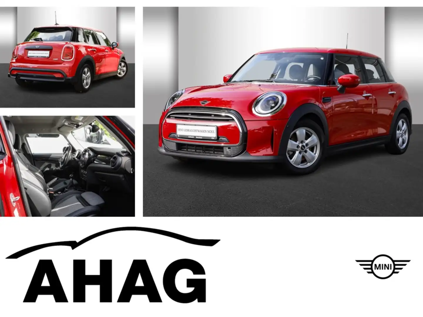 MINI One Classic Trim Klimaaut. Komfortzugang ISOFIX Rot - 1