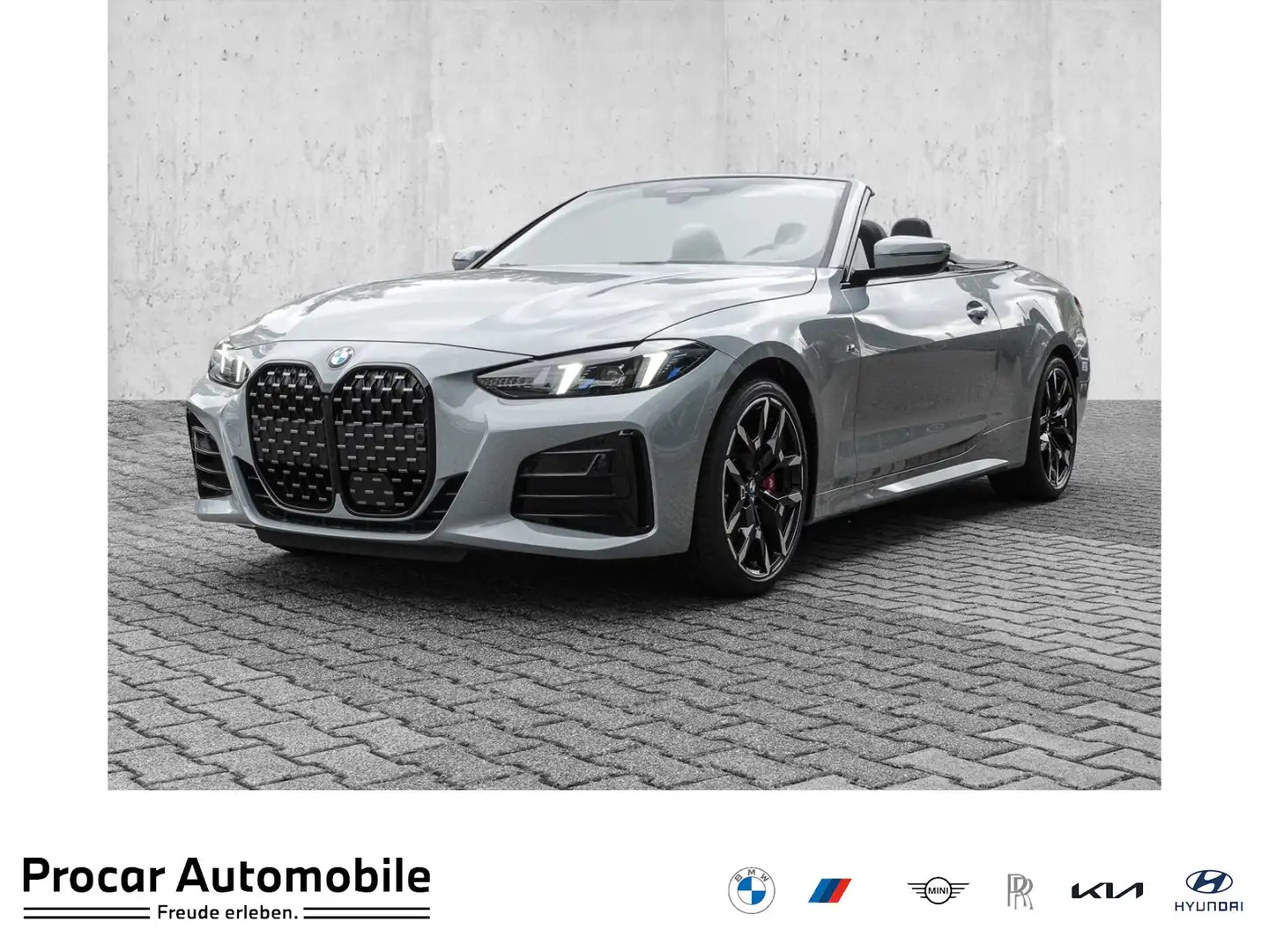 BMW 420 i M Sport Pro RFK LM19 HIFI Adapt.LED Grau - 1