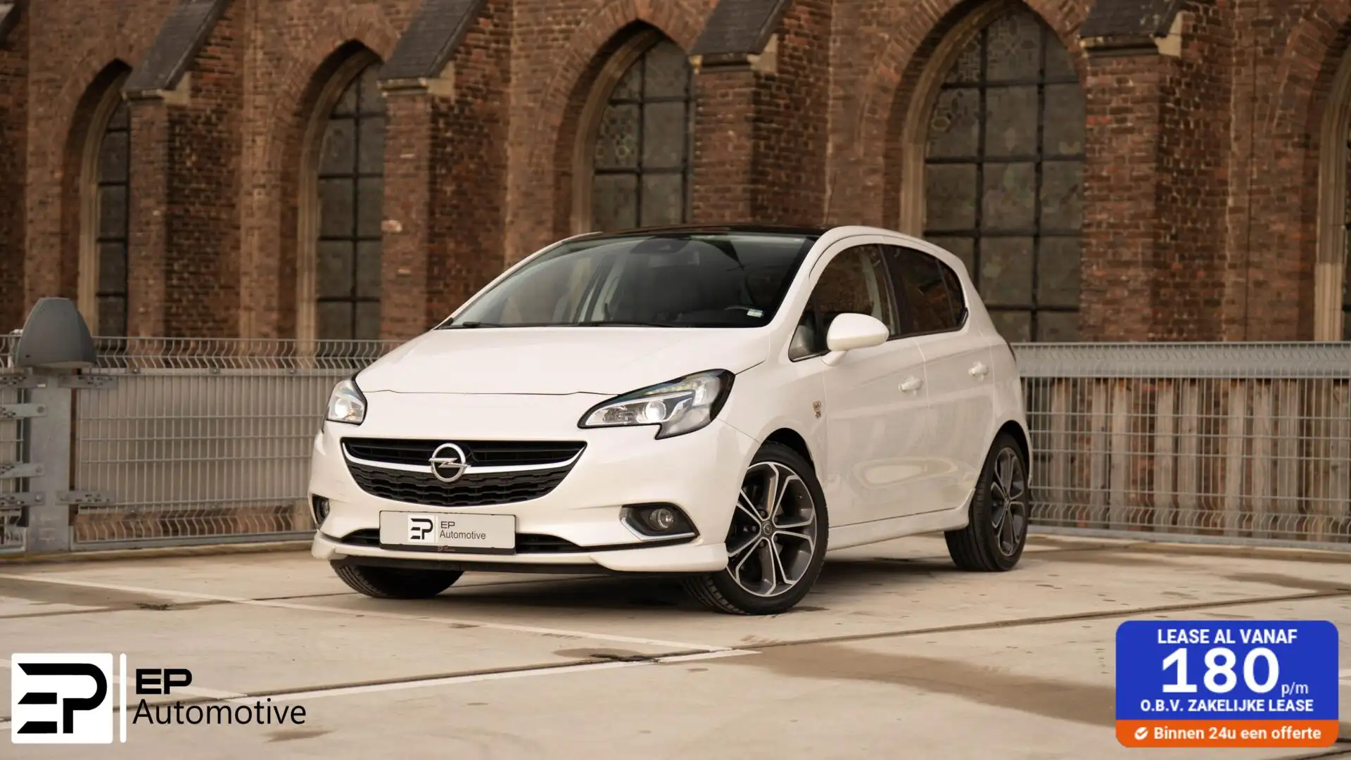 Opel Corsa 1.4T OPC-Line|Stoel&StuurVerw|SchuifKantelDak|CAM Wit - 1