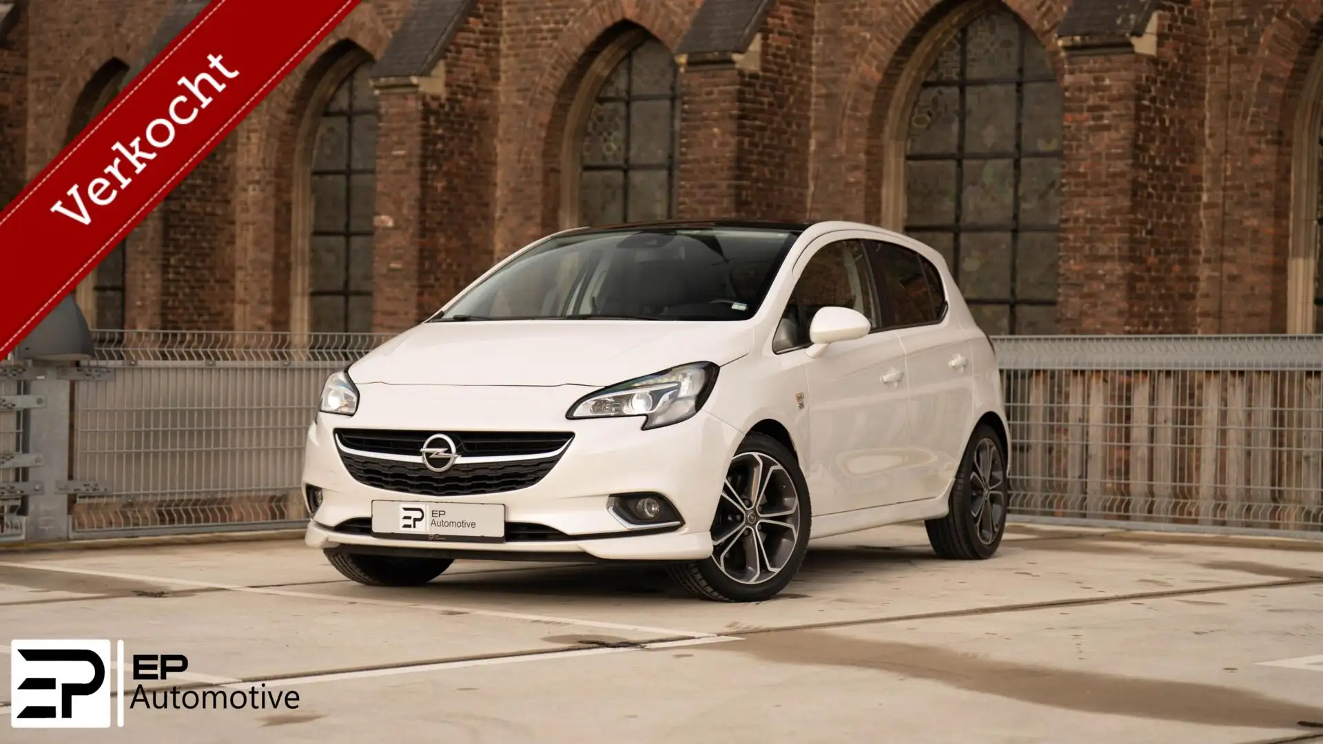 Opel Corsa 1.4T OPC-Line|Stoel&StuurVerw|SchuifKantelDak|CAM Weiß - 1