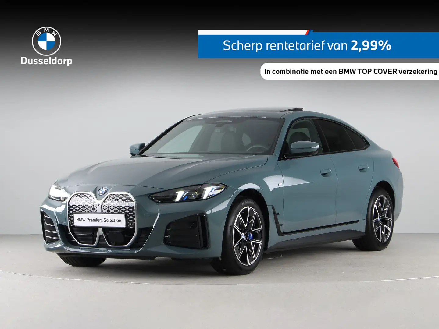 BMW i4 eDrive35 M Sport Edition 70 kWh Vert - 1