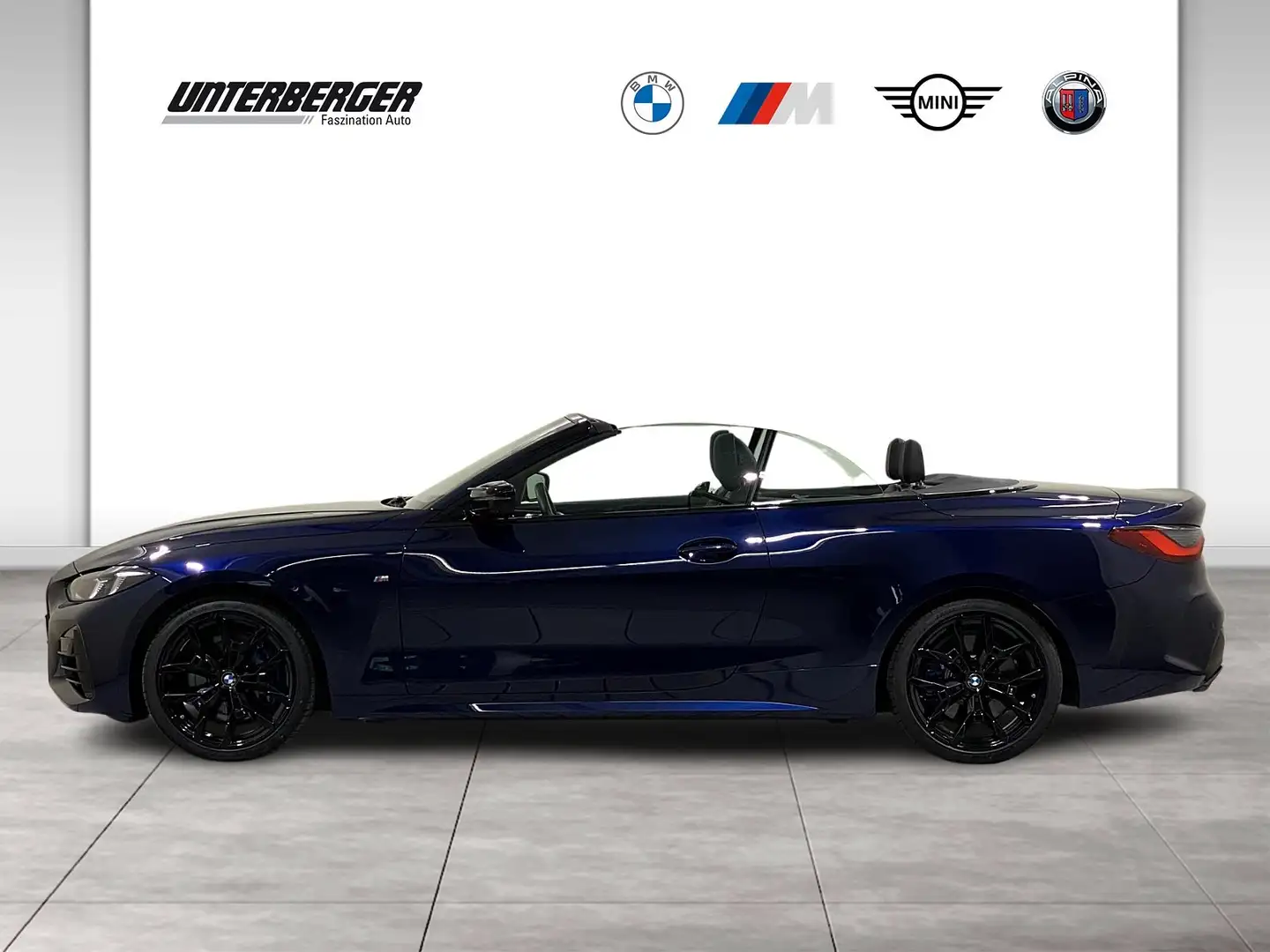 BMW 440 M440i xDrive Cabrio Facelift ACC DA+ PA+ 360° HK Bleu - 2