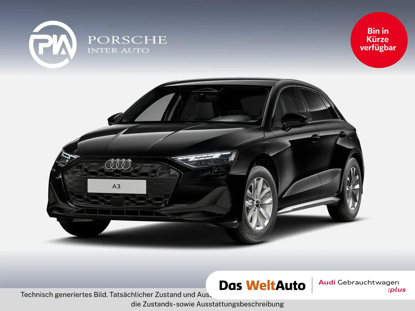 Audi A3 30 TFSI Schwarz - 1