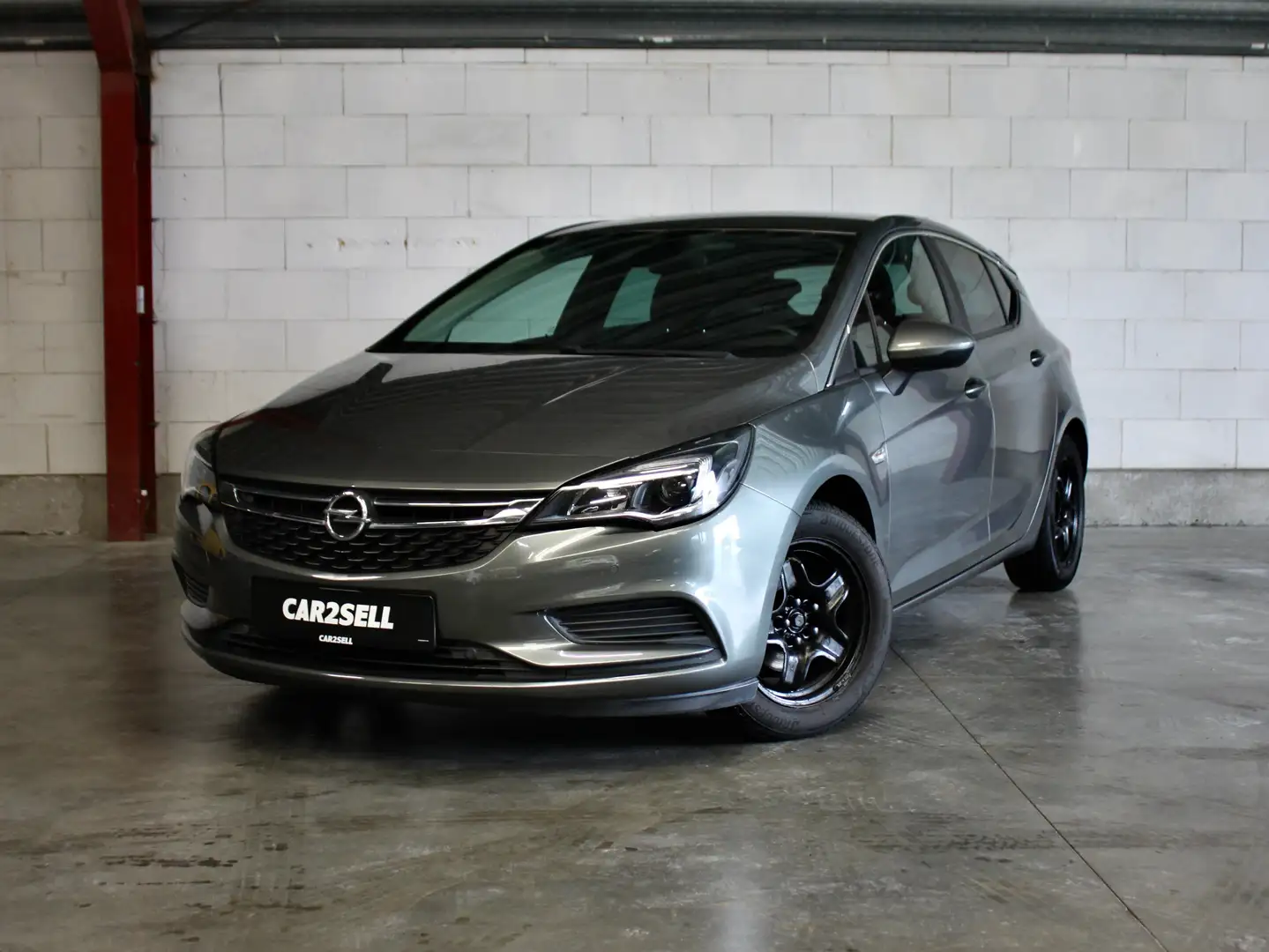 Opel Astra 1.4 Turbo NAVI/AIRCO/LED/TREKHAAK **12M GARANTIE** Gris - 1