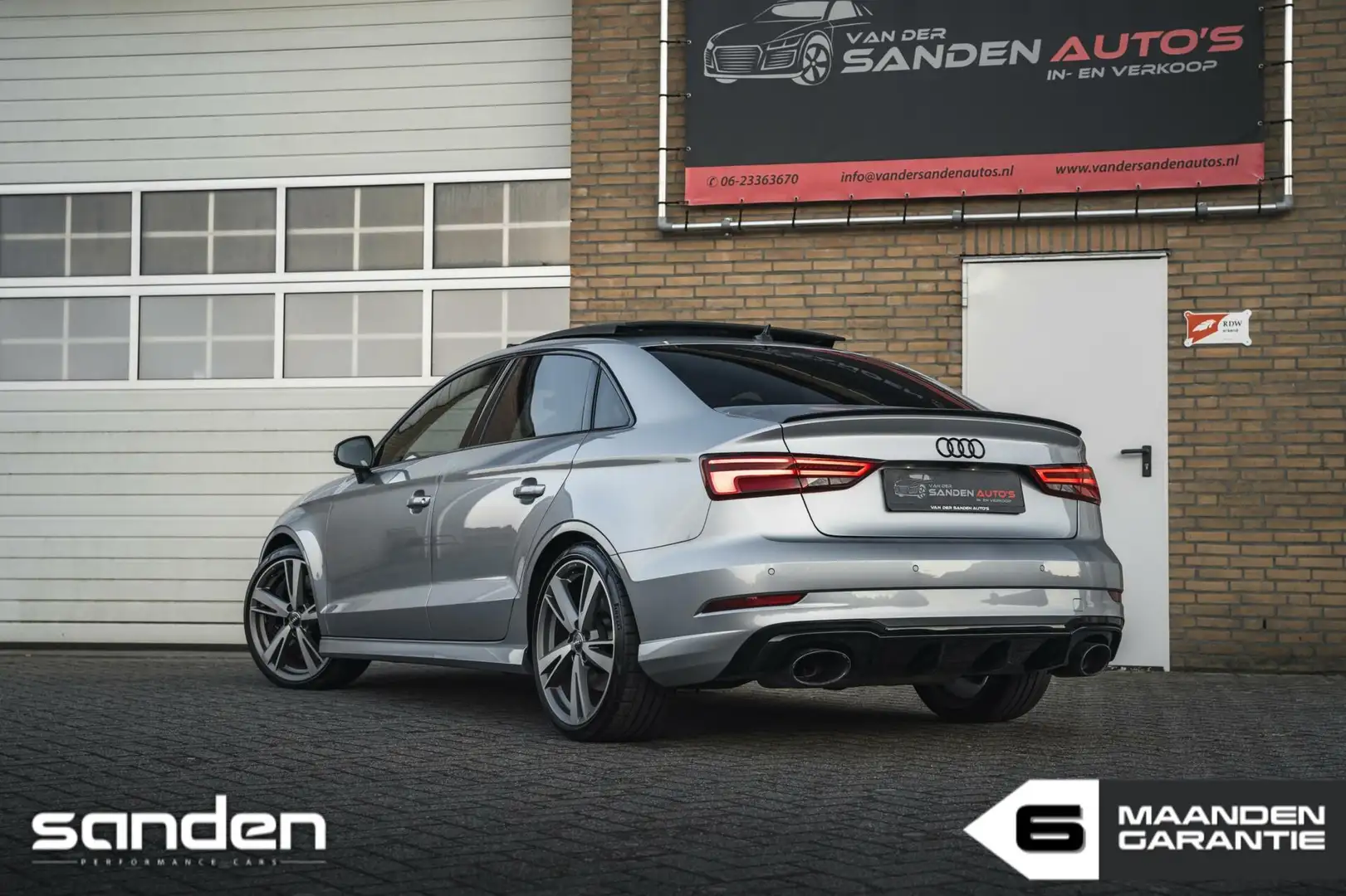 Audi RS3 2.5 TFSI Quattro|nieuwstaat|pano|leder|camera|BTW! Argent - 2