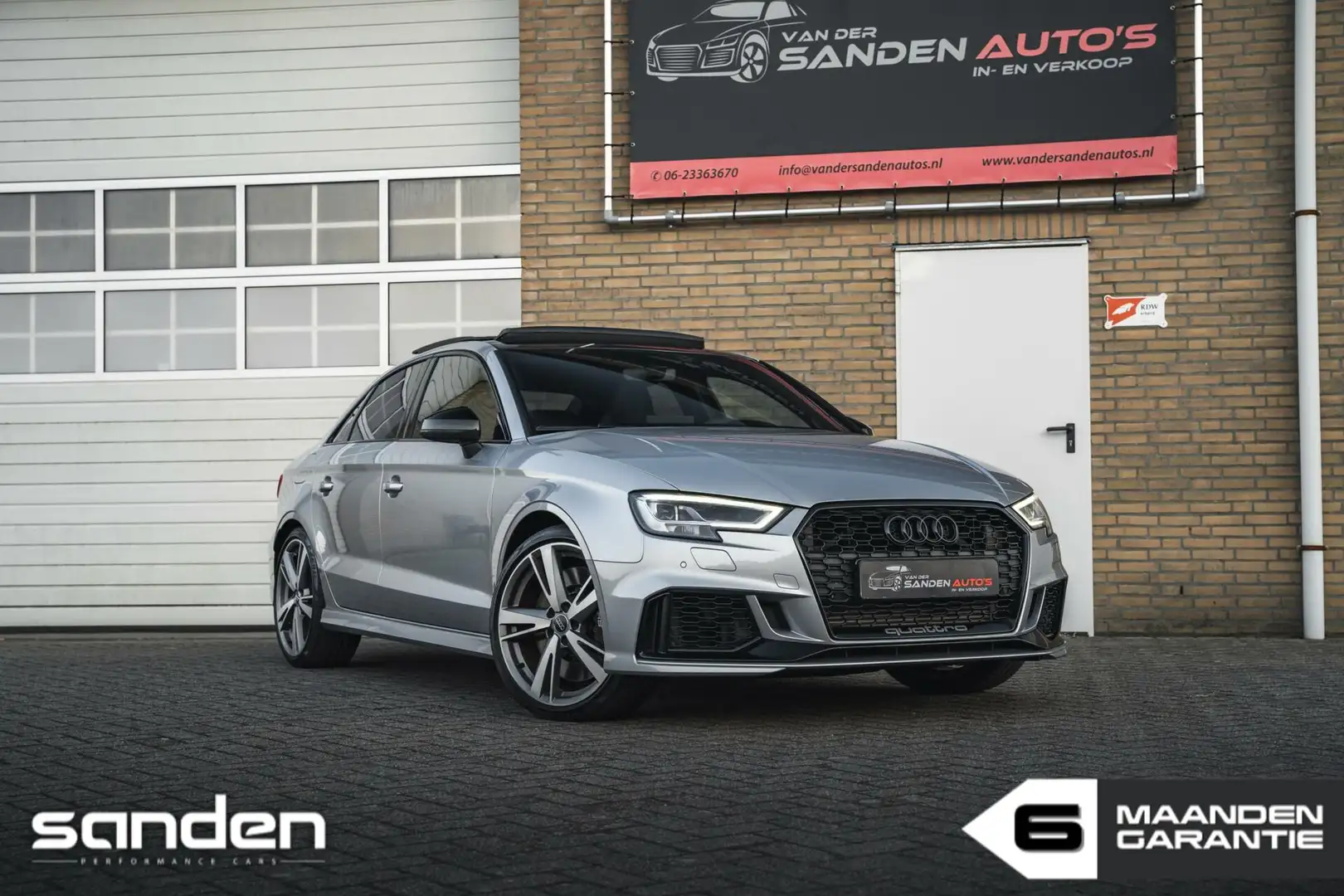 Audi RS3 2.5 TFSI Quattro|nieuwstaat|pano|leder|camera|BTW! Argent - 1