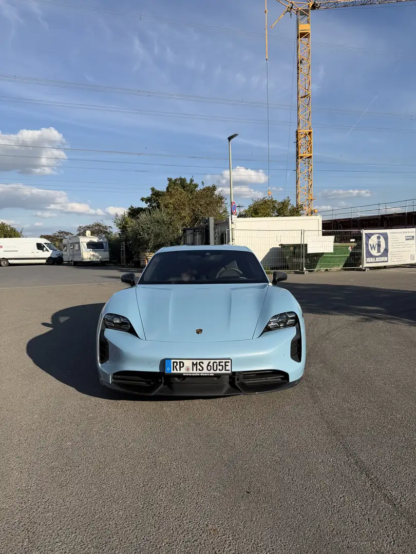 Porsche Taycan turbo s | Bur3D | Keramik | Full Carbon | Inodrive Blau - 2