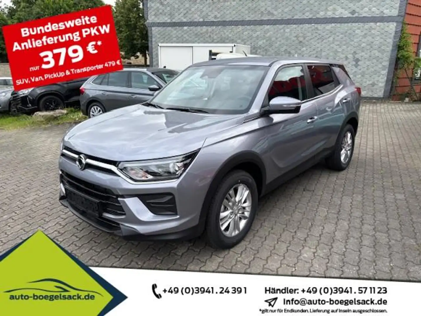 KGM Korando 1.5 T-GDI AT NOMAD+AUTOMATIK+5J.GARANTIE Gris - 1