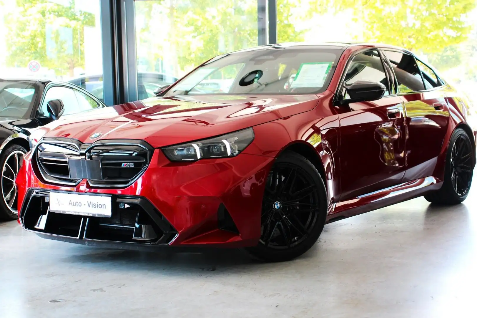 BMW M5 (G90) *A-LED*ACC*360°*LHZ*Ambiente*Memory*SHZ Rot - 1