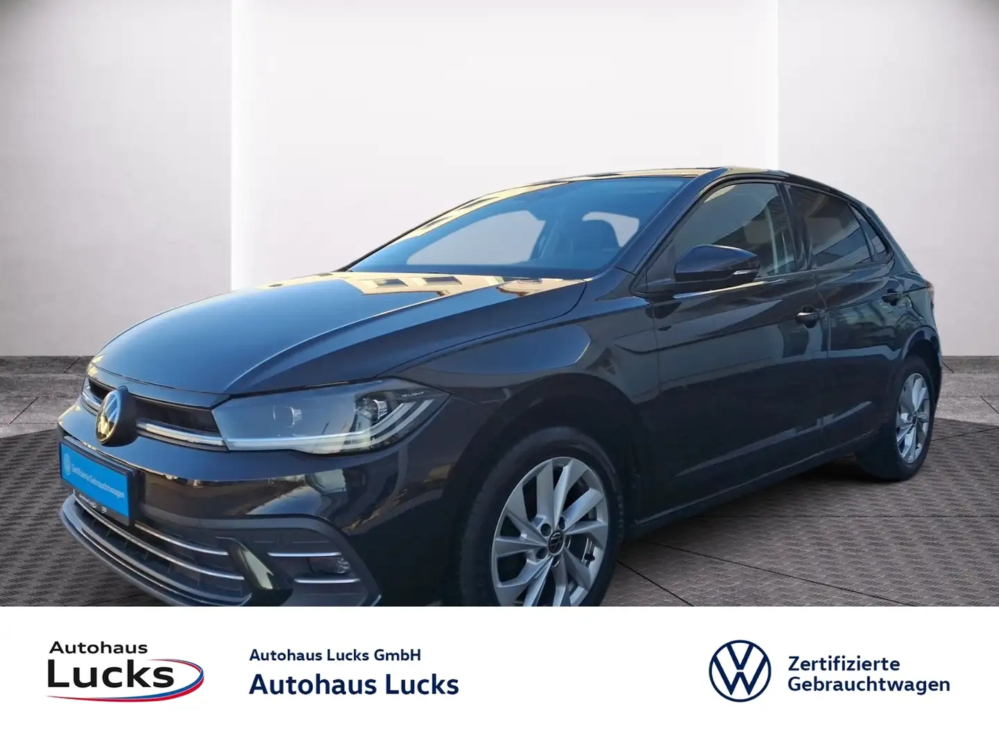 Volkswagen Polo 1.0l TSI Style Matrix NAVI Klima Schwarz - 1