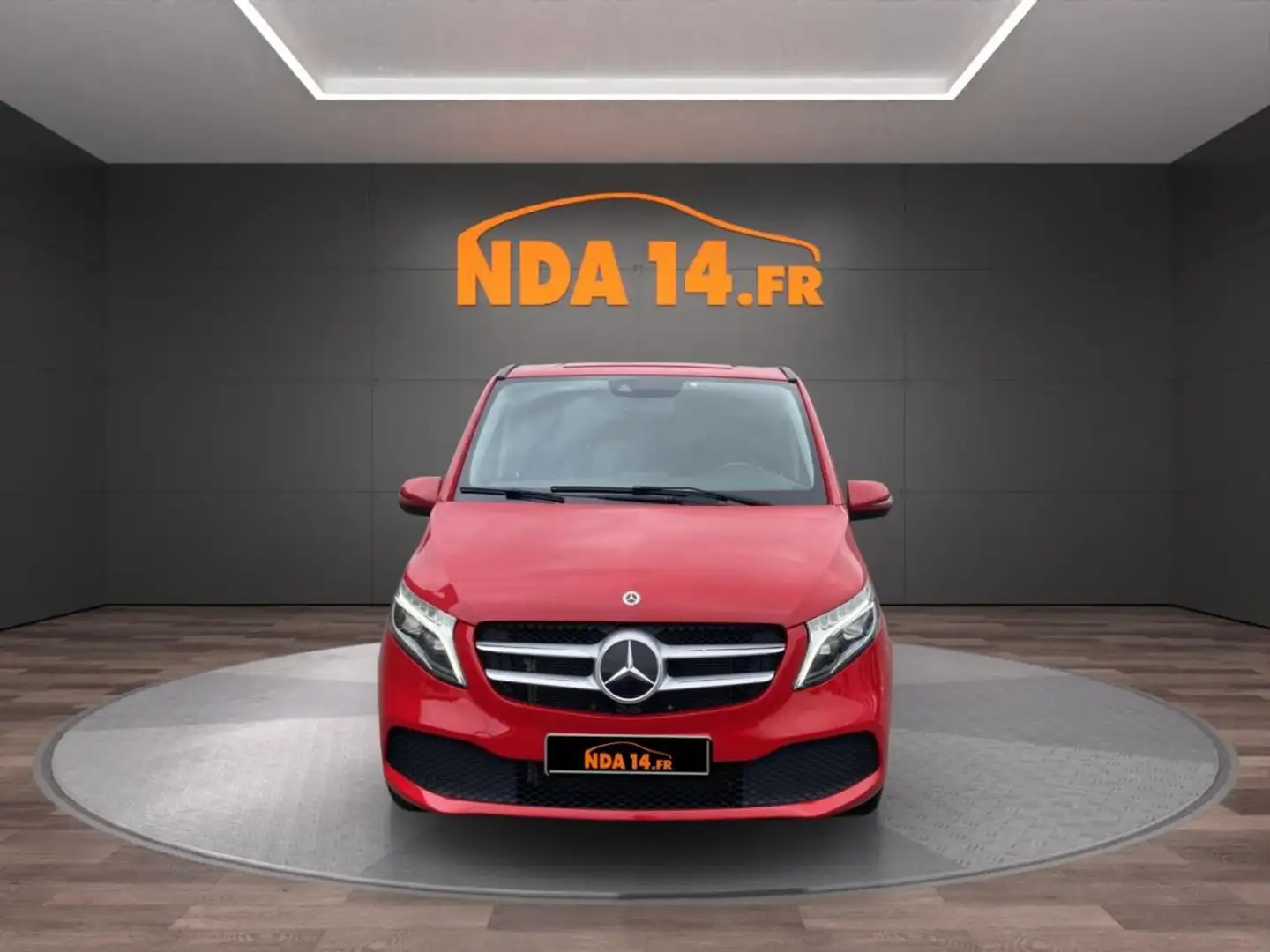 Mercedes-Benz V 220 D EXTRA-LONG AVANTGARDE INTEGRALE 9G-TRONIC Rouge - 2
