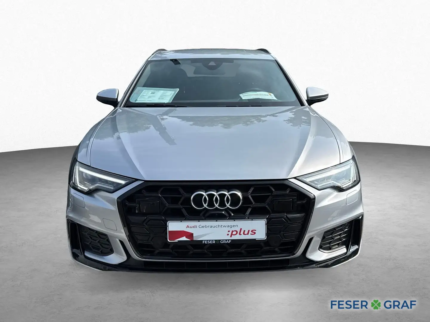 Audi A6 Avant Design 40 TDI S tronic S line-HuD-Matrix-ACC Argento - 2