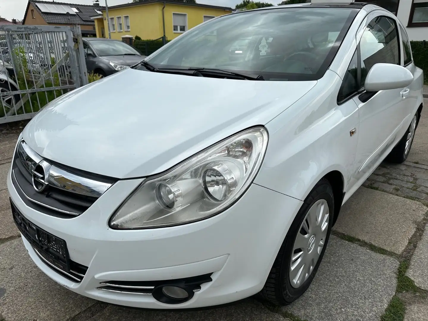 Opel Corsa D 1.4 CATCH ME * Service NEU * Automatik Weiß - 1