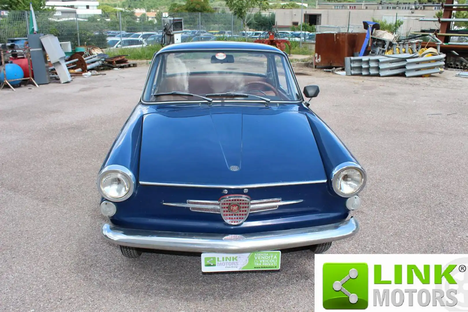 Fiat 600 D VIGNALE DEL 1962 RESTAURO CONSERVATIVO Blau - 2