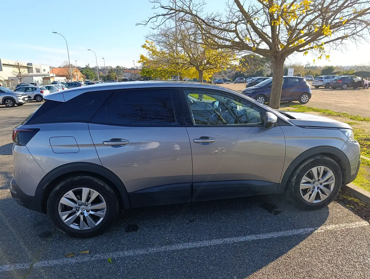 Peugeot 3008 3008 1.6 BlueHDi 120ch S Gris - 2