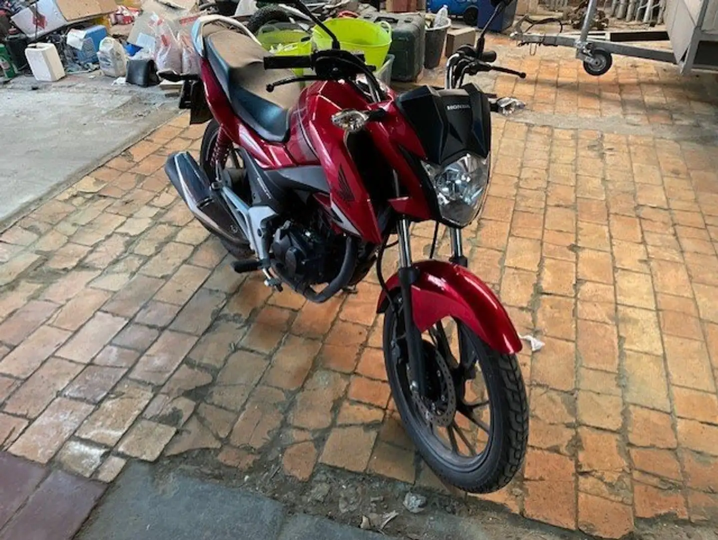 Honda CBF 125 CB125F Rouge - 2