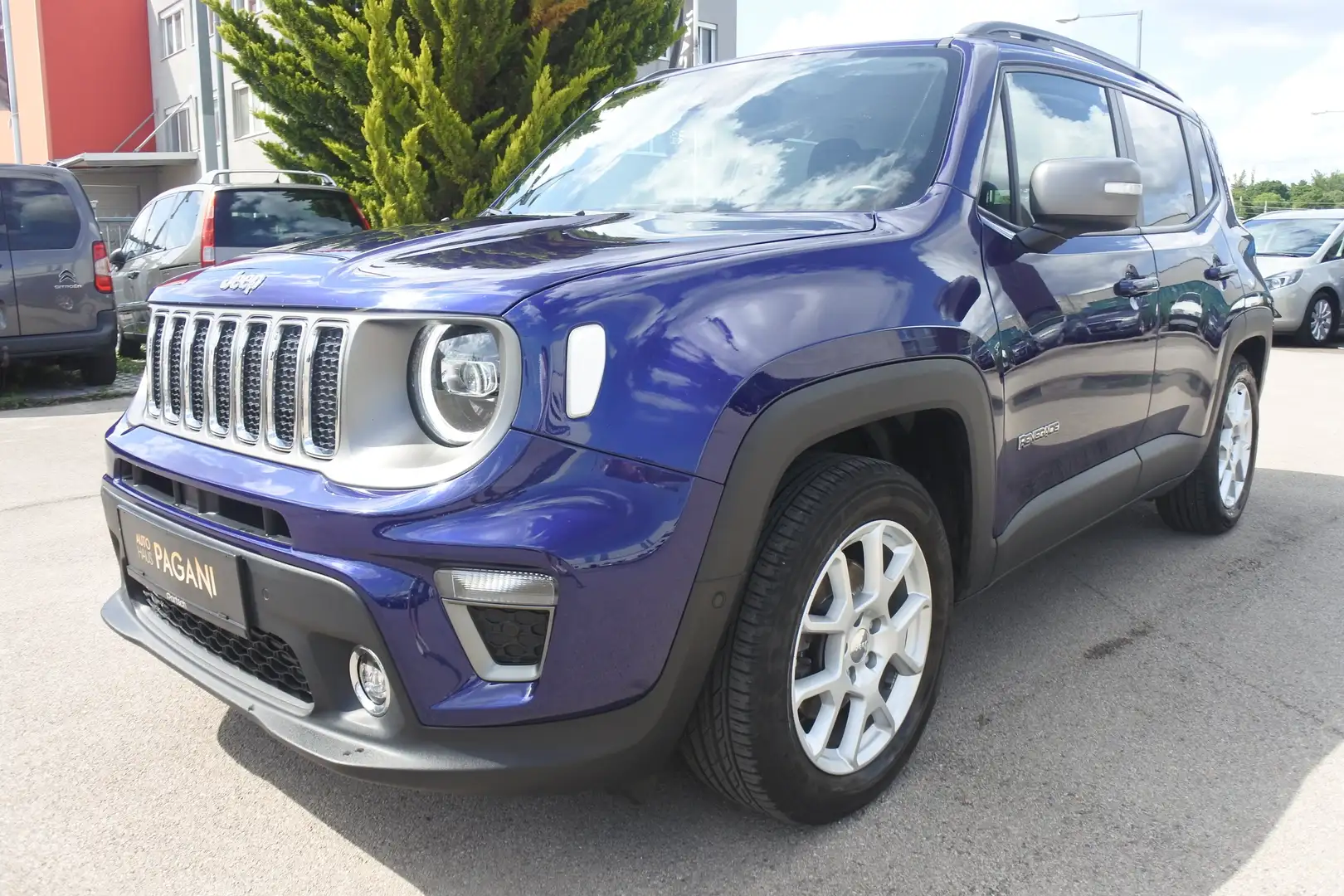 Jeep Renegade 1,6 MultiJet II FWD Aut. 120 Limited Blau - 1