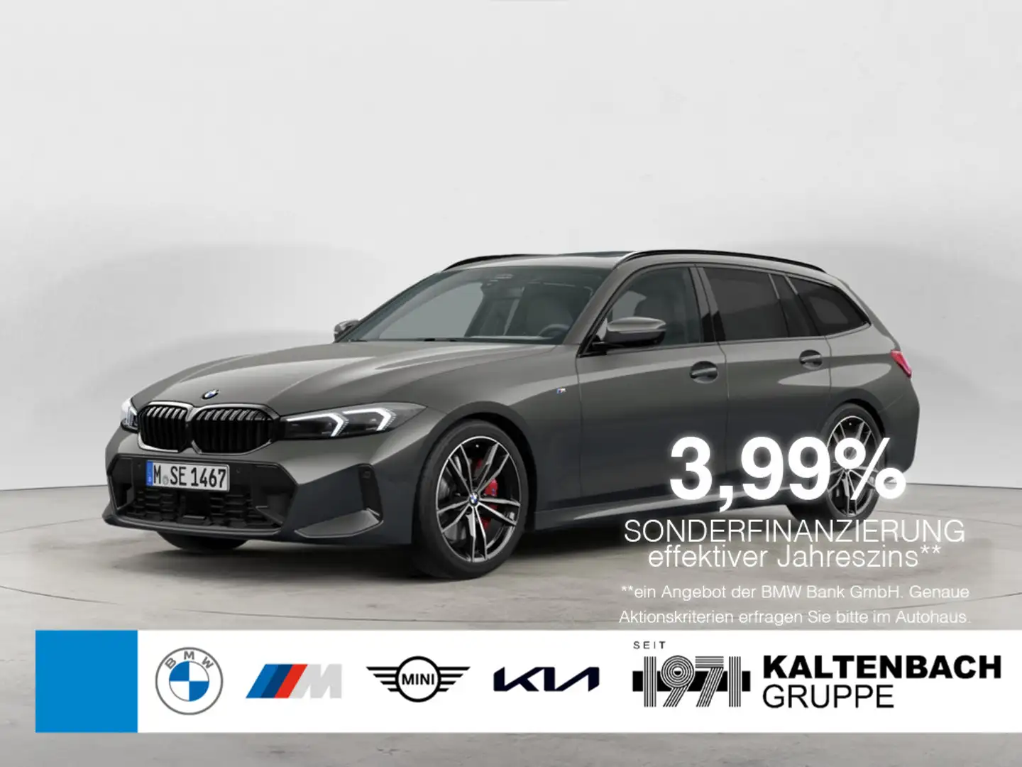 BMW 330 i xDrive M-Sport Pro FACEL. PANO AHK HUD Grau - 1