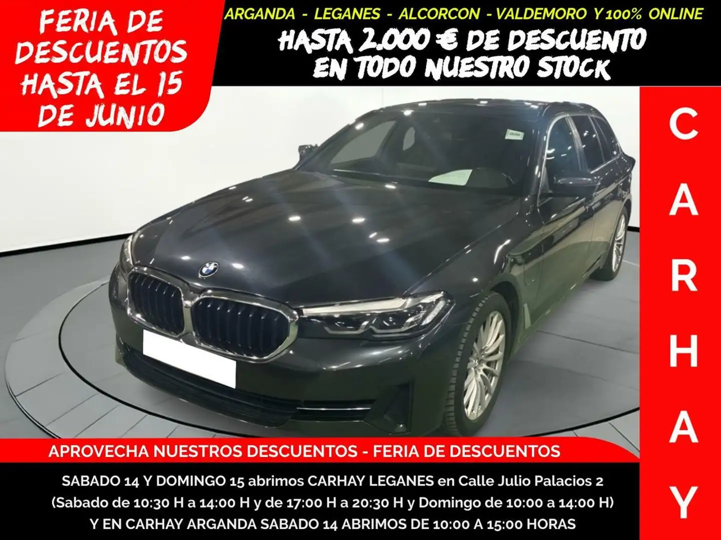 BMW 530 530EA PHEV AUT Gris - 1