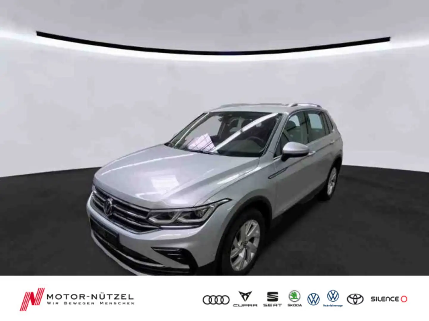 Volkswagen Tiguan 2.0 TDI 4M DSG ELEGANCE MATRIX+NAVI+AHK Silber - 1