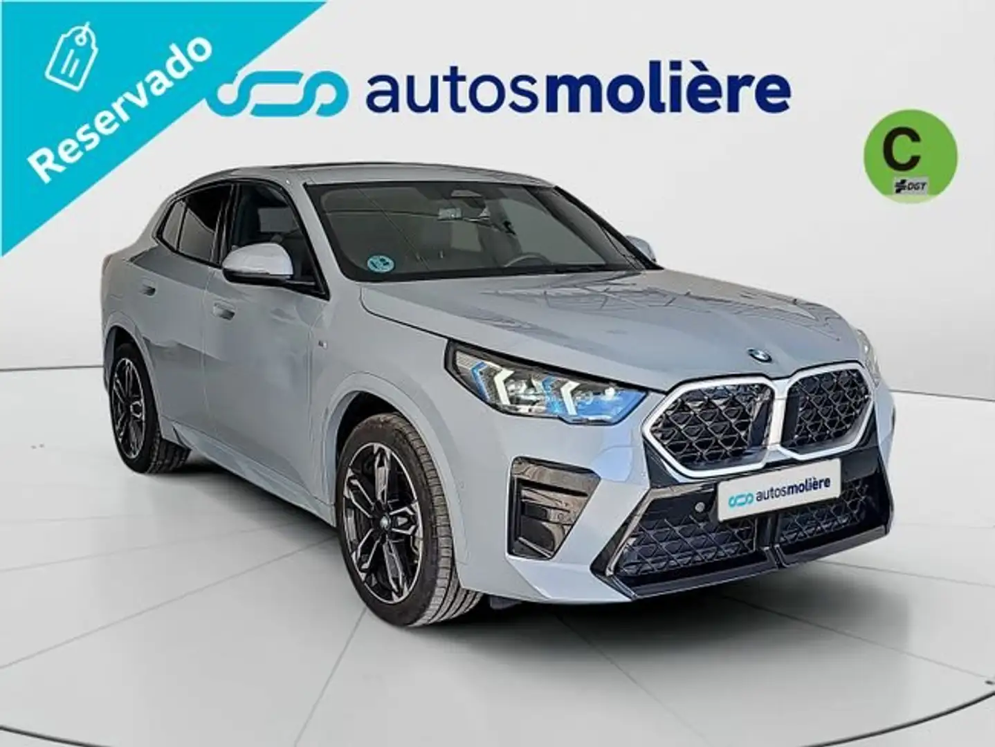BMW X2 sDrive 18dA Gris - 2