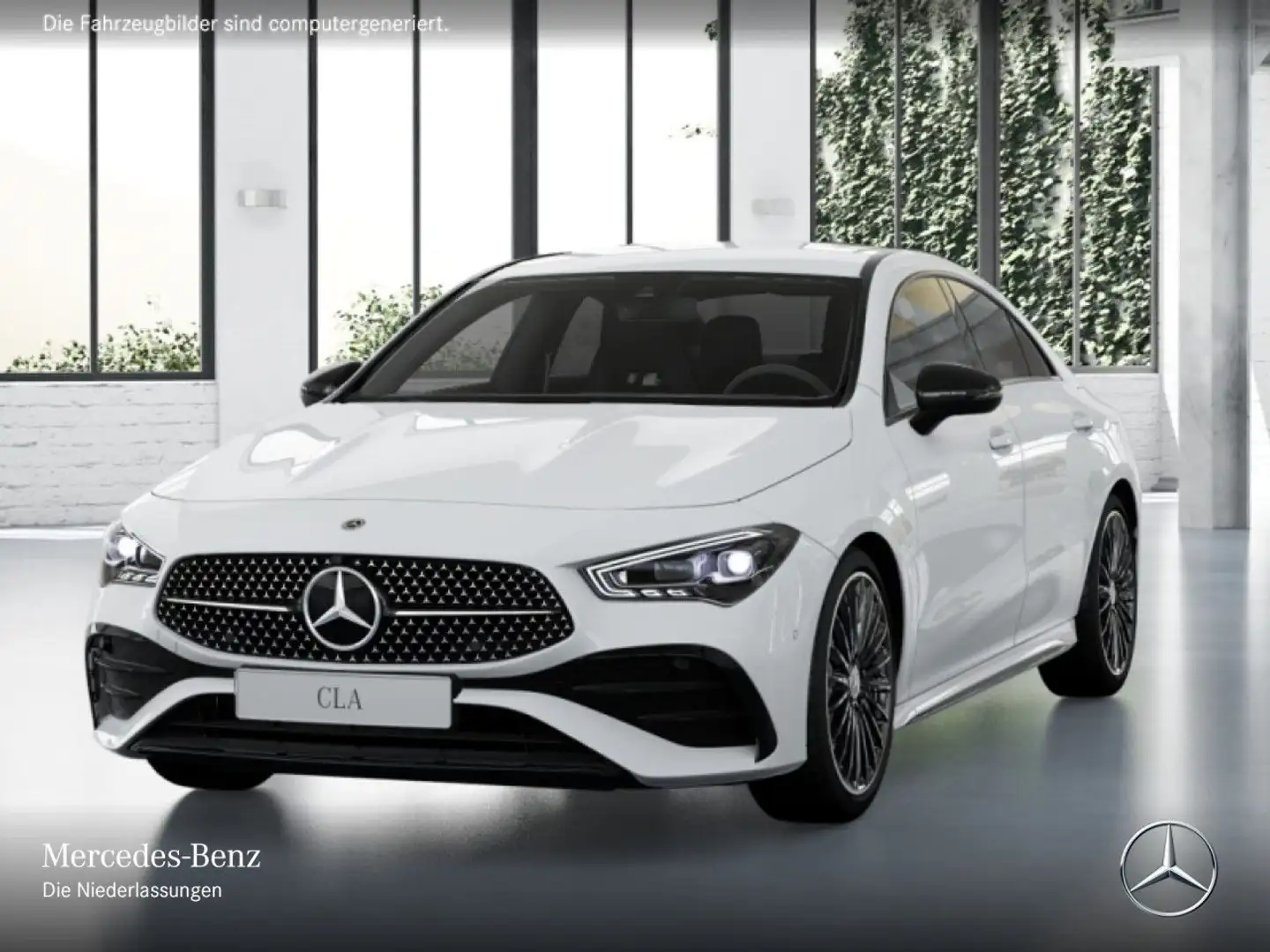 Mercedes-Benz CLA 200 AMG+NIGHT+360°+MULTIBEAM+TOTW+7G Weiß - 2