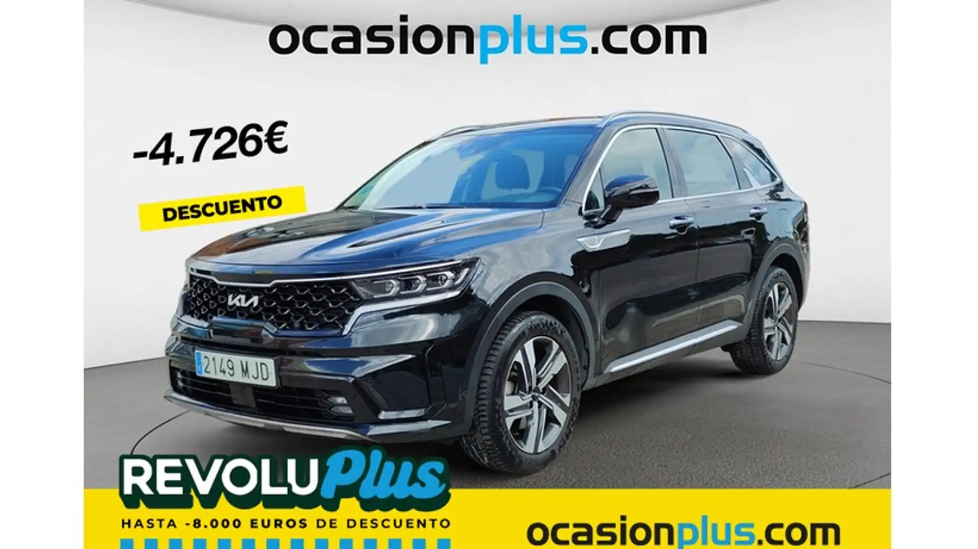 Kia Sorento 1.6 T-GDi HEV Drive 4x2 Zwart - 1