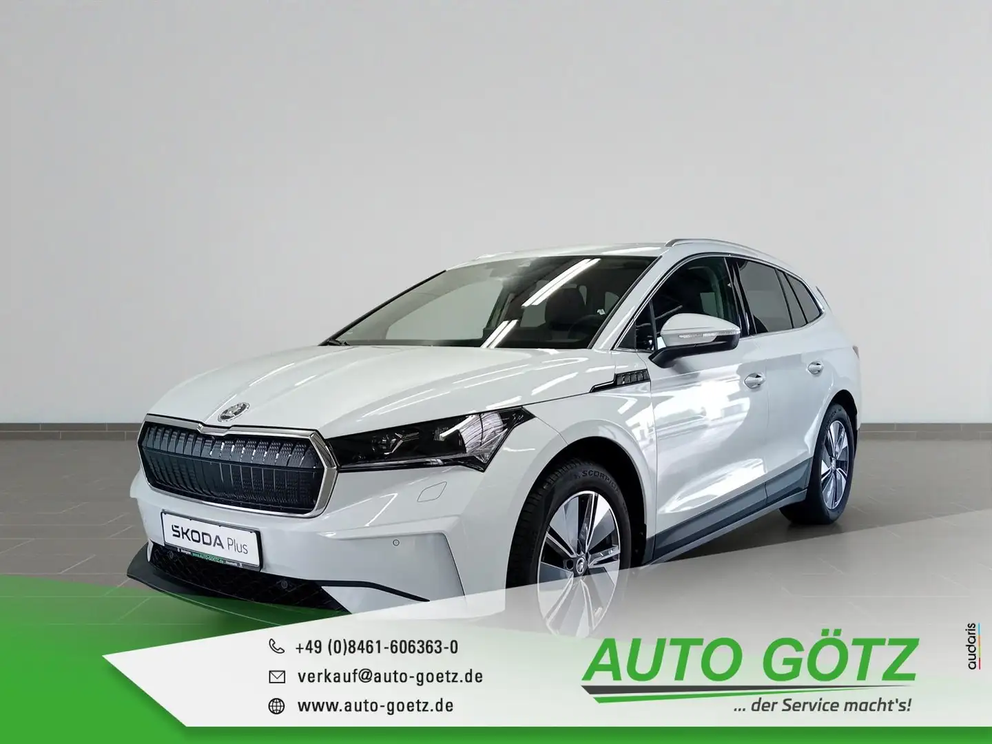 Skoda Enyaq 80 Lodge AHK*Navi*LED*ACC*Kamera*Blind-Spot*elektr Bianco - 1