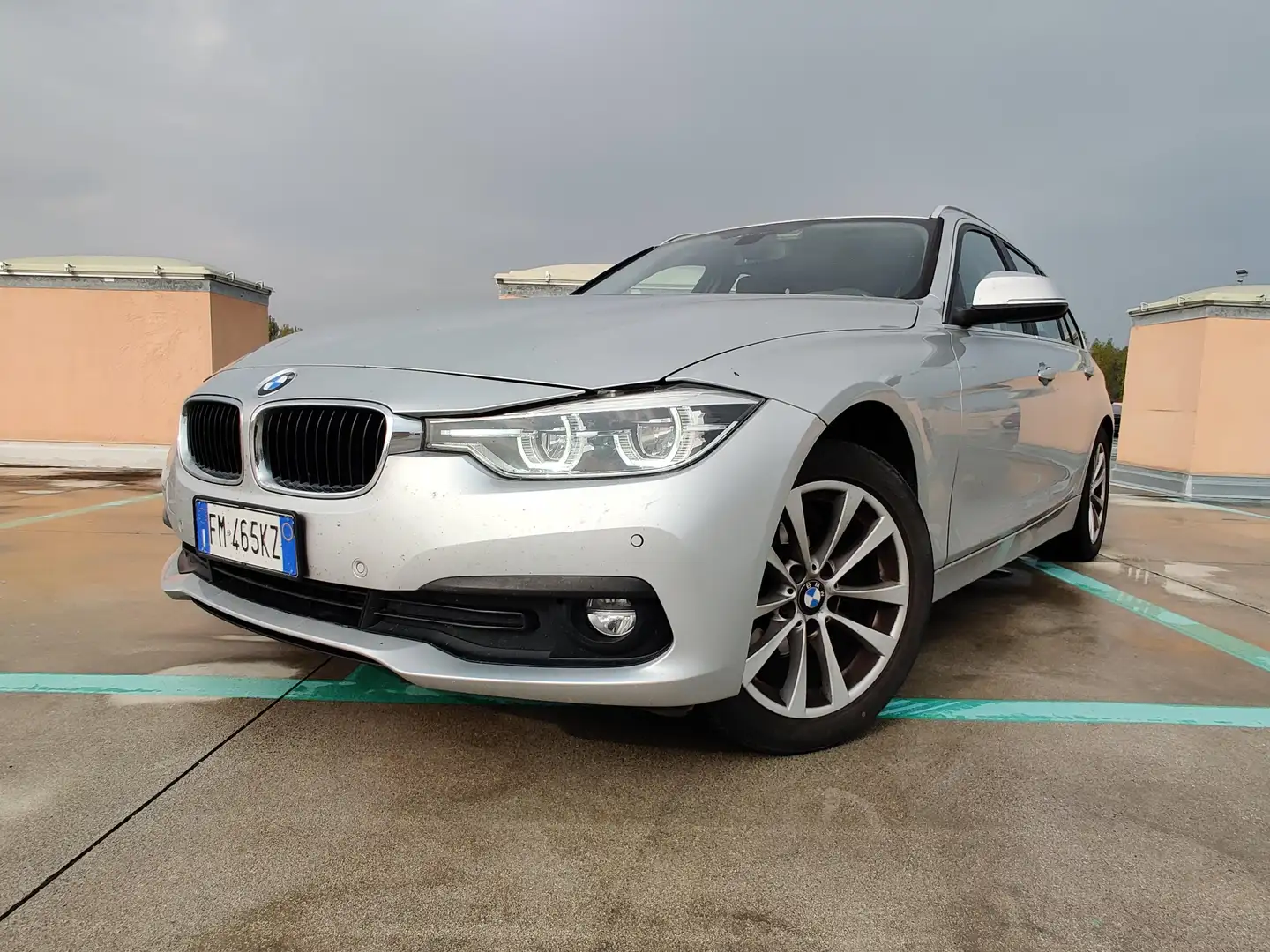 BMW 316 Serie 3 Touring Auto CON GARANZIA Argento - 1