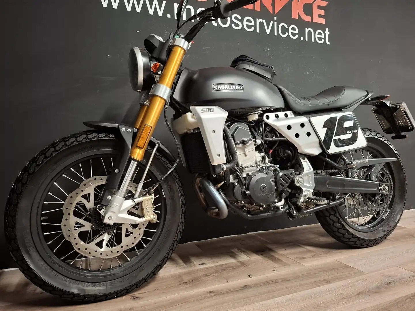 Fantic Caballero 500 FLAT TRACK Nero - 2