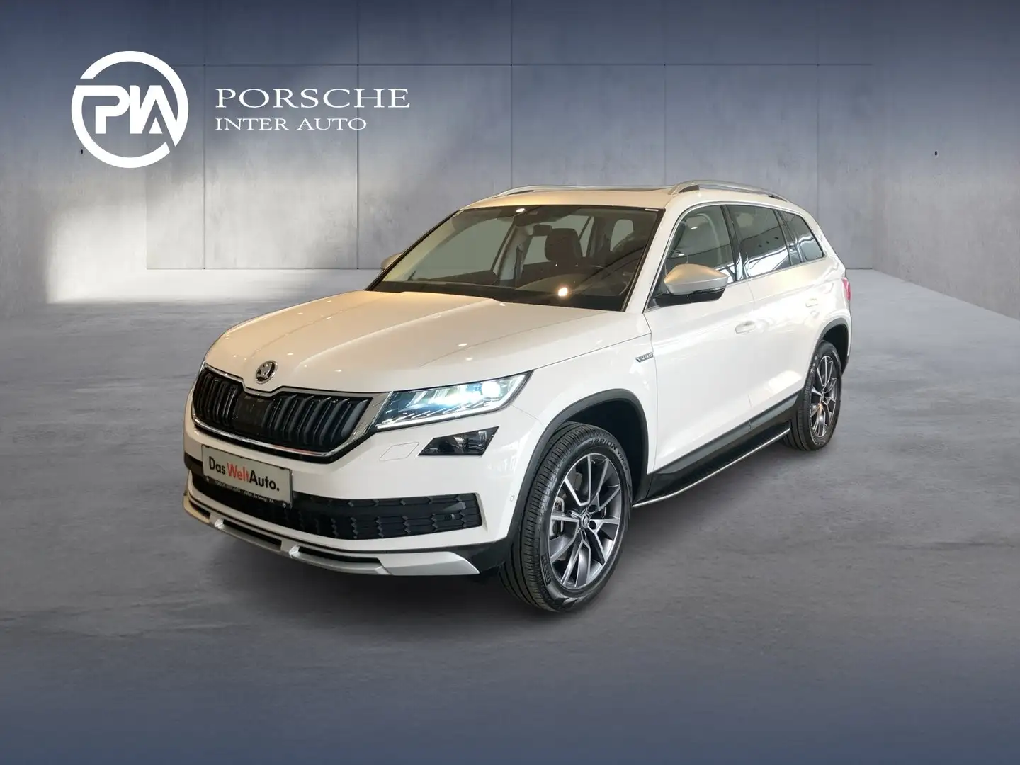 Skoda Kodiaq 4x4 SCOUT TDI DSG Weiß - 1