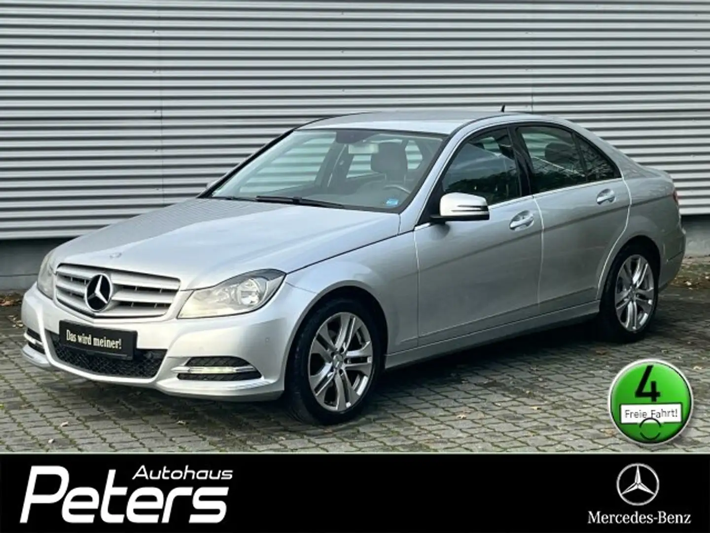 Mercedes-Benz C 200 C 200 CDI Avantgarde AHK/PDC/Navi/Klima/Sitzh eFH. Argento - 1